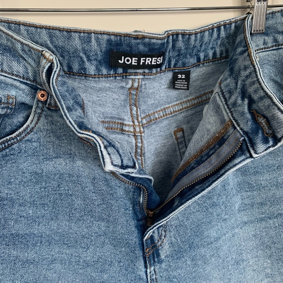 High Rise Cuffed Jean Shorts - Picture 3 of 5